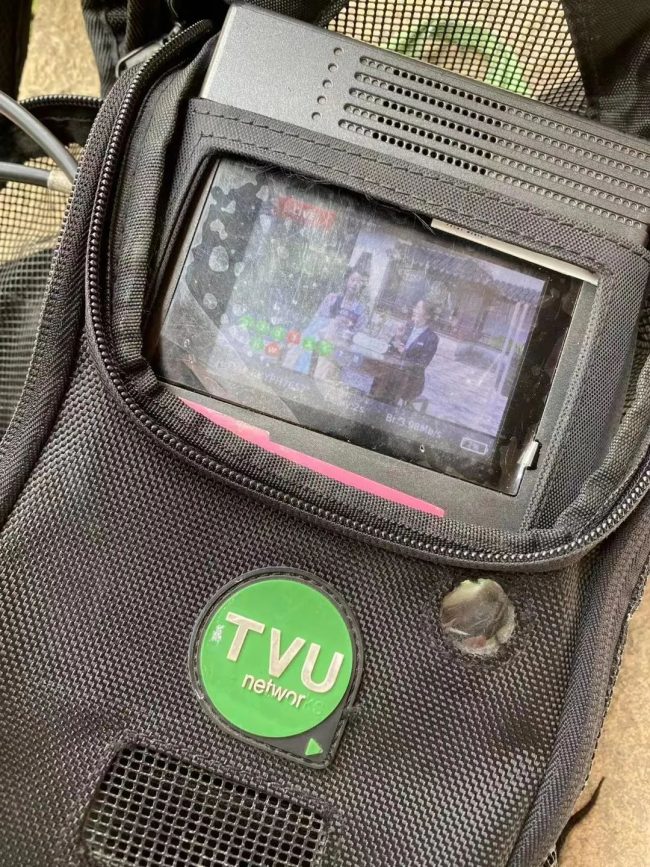 TVU One现场画面采集回传