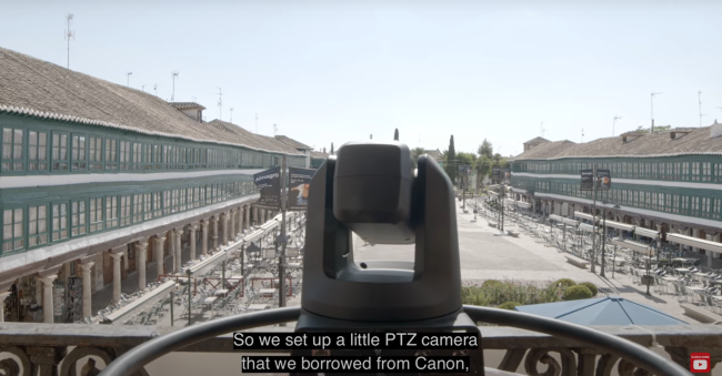 在TVU为西班牙RTVE提供的5G+4K+云制播服务中，试用了这项功能来远程控制佳能的PTZ摄像机