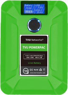 Tvu Backpack Plug In TVU One 直播背包 - TVU Networks