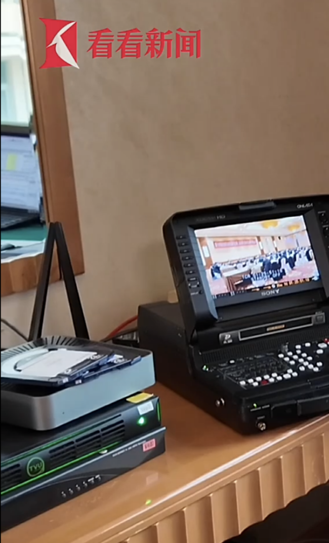 部署在临时制作间的TVU收发服务器