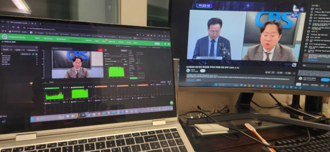 CBS的直播报道,同步分发到了Youtube平台
